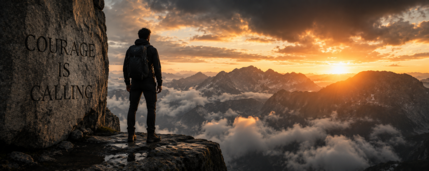 Courage Is Calling: Ryan Holiday’s Framework for Acting Despite Fear — Not After It Disappears