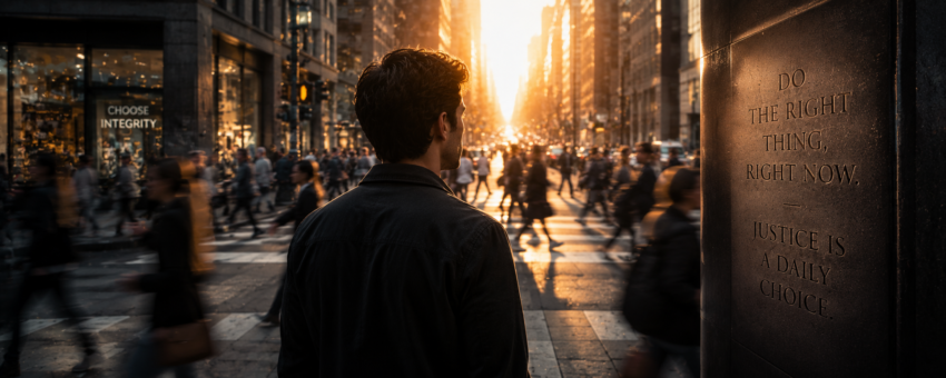 Right Thing, Right Now: Ryan Holiday’s Framework for Justice as a Daily Operational Standard