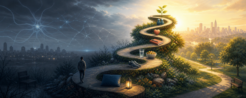 Upward Spiral by Alex Korb — Book Blueprint